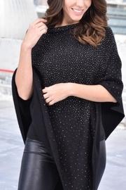  Poncho With Embellishments