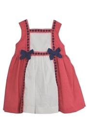 Red & White Dress