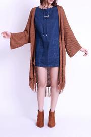  Moka Open Sweater