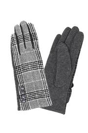  Button Plaid Gloves