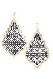  Gold/gunmetal Adair Earrings