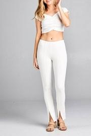 Front Slit Fashion-pants