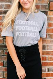  Football Football Football Tee