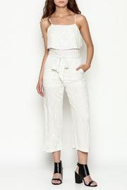  Culotte Striped Jumpsuit