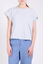  Ruffle Tee Shirt