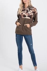 Camo Zip Sweater