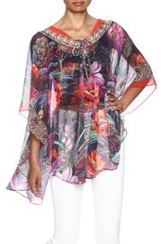  Printed Convertible Poncho