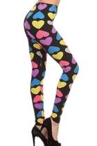  Multi-heart Leggings