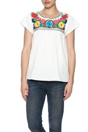 Colorful Petunia Rose Blouse