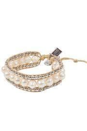  Gold Pearl Bracelet