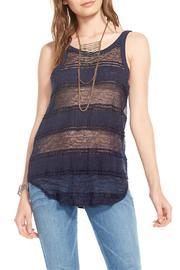  Lace Scoop-back Tank