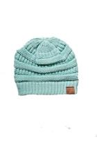  Mint Cable Beanie