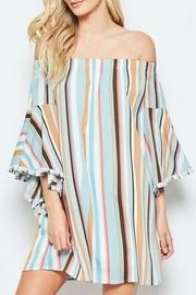  Vacation Off-the-shoulder Dress