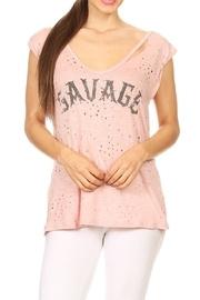  Savage Distressed Tee