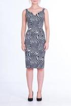  Zebra Print Dress
