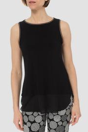  Georgette Contrast Hem Tank