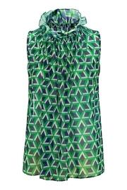 Buttercup Geometric Blouse