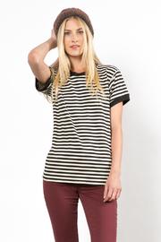  Stripe Ringer Tee