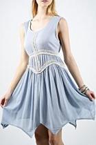  Handerkerchief Hem Dress