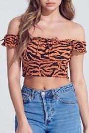  Tiger Crop Top
