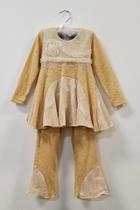  Lace Tunic Pant Set