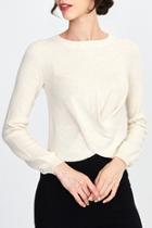  Twist Top Sweater Pullover