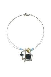  Blue Squares Necklace