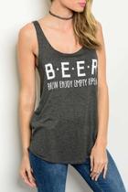  Charcoal Graphic Tank