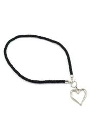  Black Heart Necklace