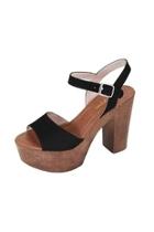  Wood Block Heel
