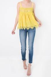  Yellow Lace Tank