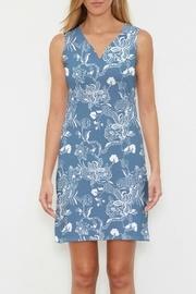  Lace Floral Navy Slvlss Dress