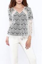  Semi Lined Lace Top