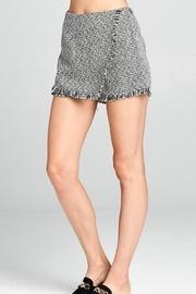 Tweed Fringe Skort