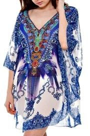 Blue Caftan Dress