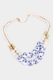  Wood Flower Necklace