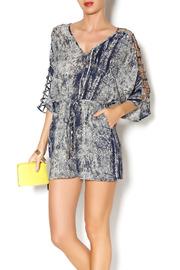 Ark & Co Snake Print Romper