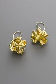  Gold Fabric Earrings
