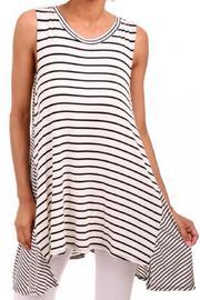  Sleeveless Stripe Top