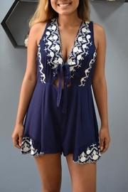  Crochet Romper W/tie