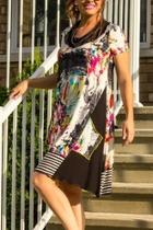  Multi Abstract Dress