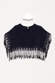  Crop Fringe Top