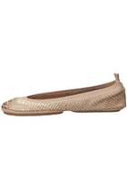  Croco Leather Flat