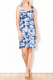  Tie-dye Ruffle Dress