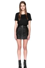  Demia Leather Skirt