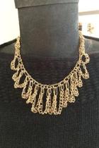  Gold Beaded Necklace