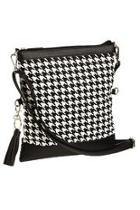  Houndstooth Canvas Bag