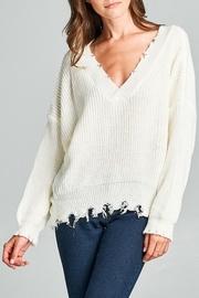  Frayed Sweater