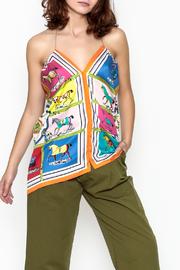  Equestrian Silk Halter Top