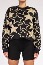  Fuzzy Star Sweater